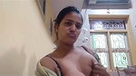 Hot girl boobs press and showing in vc