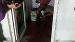 Mother catch son jerking