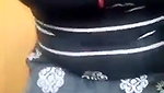 aunty using brinjal for fingering