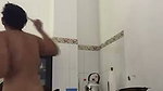 nude girl in kitchen