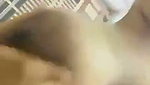 Girl showing her huge boobs  rubing her pussy