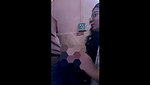 Indian Chasmish GF Blowjob in Restaurant