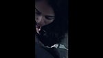 Horny Slim Babe Showing Rubbing Pussy Sucking Dick