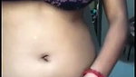 Hot  sexy girl show her boobs  press it hard