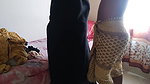Indonesian widow 55-year-old Muslim aunty tied her hands & fucked her wet Pussy – Jabardasti fuck & Give Some behind