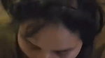 Desi babe giving deepthroat