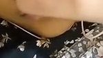 Girl showing her boobs  pink pussy in video call