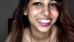 Indian girl showing her sexy figure and fingering in live
