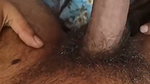 Hot girl giving Blowjob and rubing her lover dick near her mouth