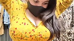 Hot bhabhi showing huge boobs on live