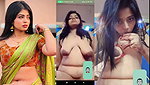 Girl Showing  sucking her own boobs