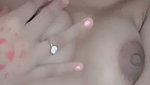 Beautiful Gf SANA jaanu Squeezing Boobs  Fingering Pussy