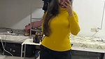 Girl showing her boobs  rubing her pussy