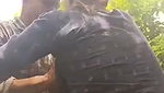 Girlfriend riding bf dick in the middle of the forest