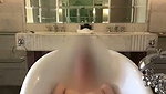 Bhabhi Fingering in bathtub and Blowjob