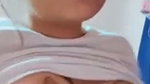 Horny Girl Pressing Her Boobs