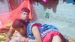 Couple enjoying sex at night