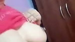 Hot girl showing boobs  pussy in vc