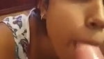 Indian girl Blowjob bf dick like a pro