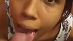 Indian girl Blowjob bf dick like a pro