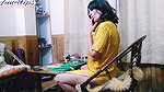Lick Fingers Sexy In Beautiful Yellow Dress