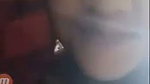 Hot girl friend showing to bf in video call