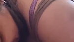 Hot Indian Wife Licking Balls Showing Boobs