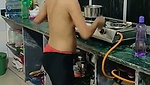 Hot girl showing her sexy boobs