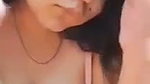 Beautiful Horny Girl Playing With Her Tight Boobies
