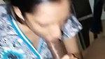 Hot girl Blowjob his uncle