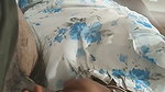 Shemale blowjob and shaking his own dick