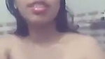 beautiful hot girl showing her sweet boobs in bathroom