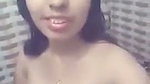 beautiful hot girl showing her sweet boobs in bathroom