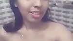 beautiful hot girl showing her sweet boobs in bathroom