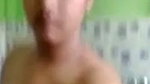 Girl showing her pussy in the bathroom