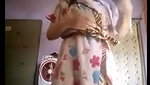 Sexy girl showing her nude body on vc