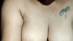 Aunty showing her sexy figure and rubing her pussy