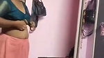 Sexy aunty wearing cloth