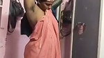 Sexy aunty wearing cloth