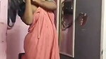 Sexy aunty wearing cloth