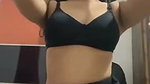 Beautiful Mallu Girl Pressing Her Boobs Fingering
