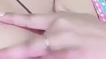 Sexy girl undress showing her ass in videocall