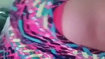 Sexy girl undress showing her ass in videocall