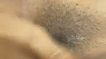 Hot girl fingering hard and cum in her hand
