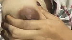 Muslim girl boobs press by herself