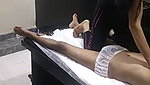Nepali girl giving Handjob to indian guy