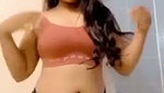 Sexy girl show her pink pussy