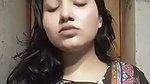Beautiful girl boobs press