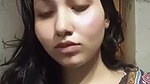 Beautiful girl boobs press