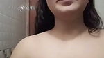 Hot girl showing her huge boobs